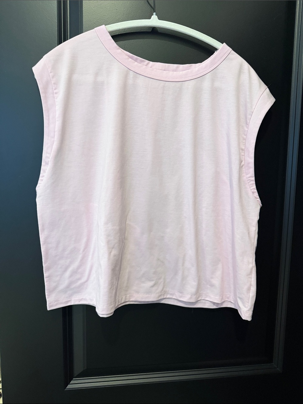 all in motion Pale Pink Boxy Tank Top